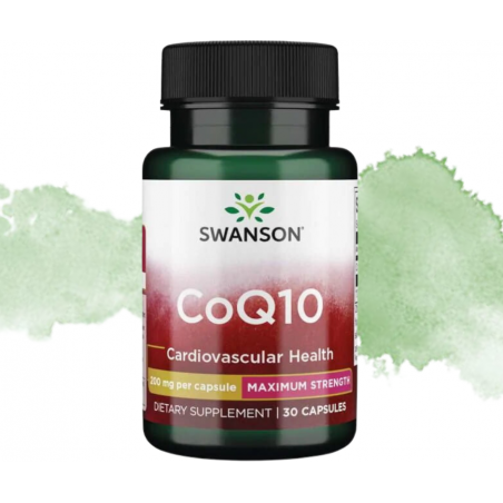 CoQ10 200mg (Koenzym Q10) SWANSON 30 kapsułek