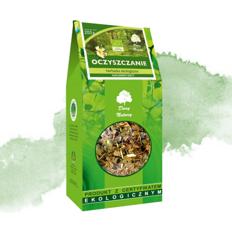 OCZYSZCZANIE Herbatka ekologiczna DARY NATURY 200g