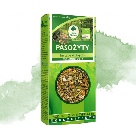 PASOŻYTY Herbatka ekologiczna DARY NATURY 50g PASOŻYTY Herbatka ekologiczna DARY NATURY 50g