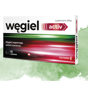 WĘGIEL Activ 10 sztuk COLFARM