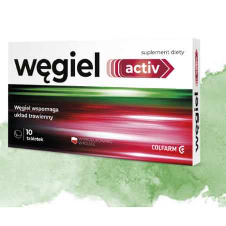 WĘGIEL Activ 10 sztuk COLFARM