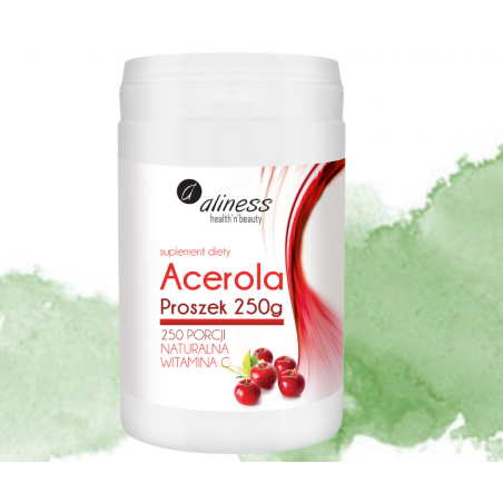 ACEROLA proszek 250g (naturalna witamina C) ALINESS