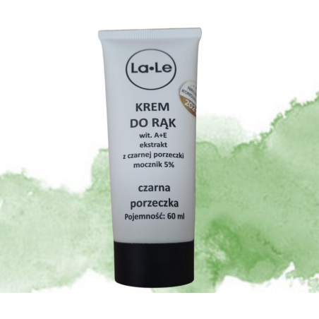 KREM DO RĄK. Czarna porzeczka z witaminami  A i E La-Le 60ml