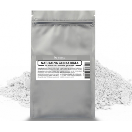GLINKA BIAŁA porcelanowa maska E-FIORE 100g