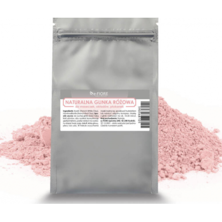 GLINKA RÓŻOWA - E-FIORE 100g