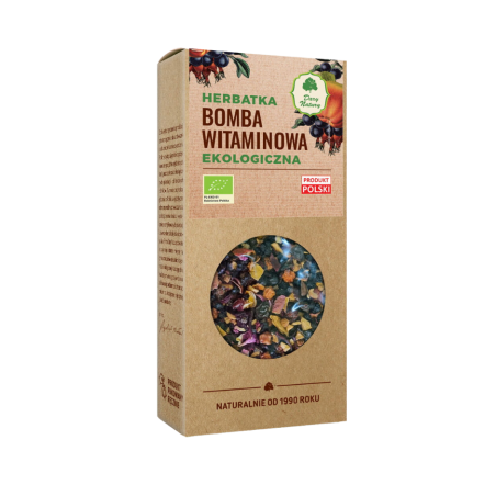 DARY NATURY Bomba witaminowa- herbatka ekologiczna 100g DARY NATURY Bomba witaminowa- herbatka ekologiczna 100g