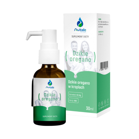 Avitale OLEJEK Z DZIKIEGO OREGANO w kroplach 30ml