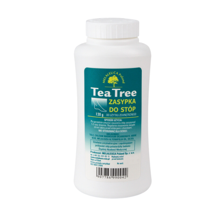 ZASYPKA DO STÓP  Tea Tree 120g Melaleuca Poland