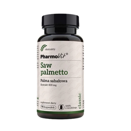 SAW PALMETTO (Palma sabałowa) ekstrakt 90 sztuk PharmoVit