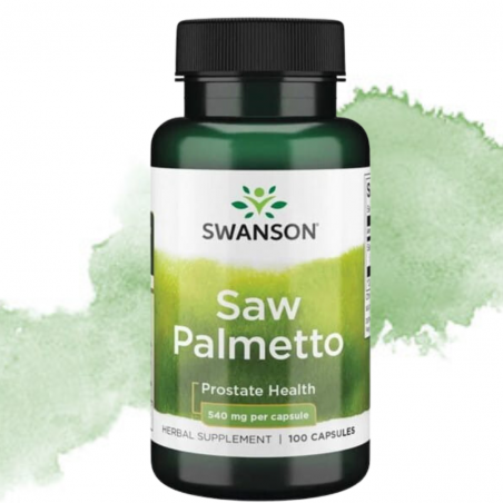 SAW PALMETTO (Palma sabałowa) 540mg SWANSON 100 kapsułek