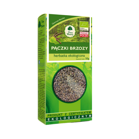 zioła sypkie BRZOZA PĄCZKI suplement diety DARY NATURY 50g