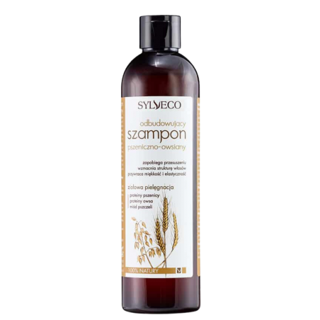 Odbudowujący Szampon PSZENICZNO- OWSIANY Sylveco 300ml