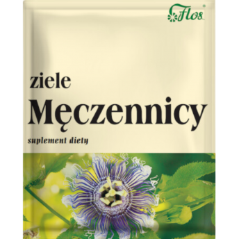 zioła sypkie MĘCZENNICA (Passiflora) suplement diety FLOS 50g