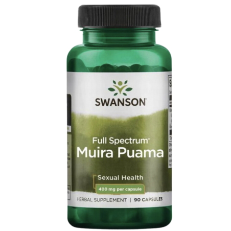 MUIRA PUAMA 400mg suplement diety SWANSON 90 kapsułek