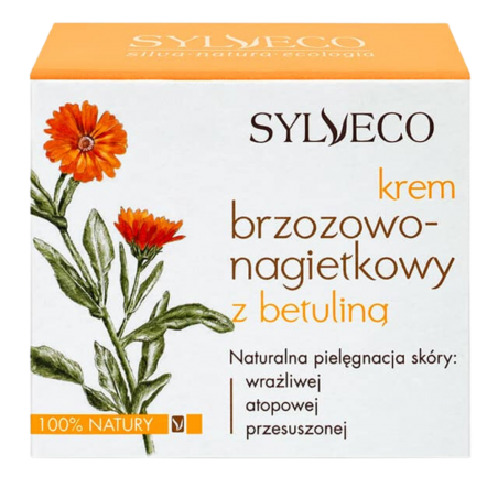 KREM BRZOZOWO-NAGIETKOWY z  betuliną 50ml SYLVECO