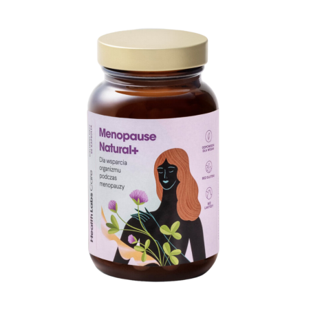 Menopause Natural + (wsparcie podczas menopauzy) HEALTH LABS CARE 60 sztuk