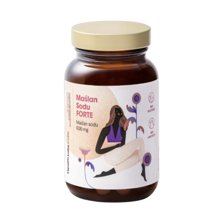 Maślan Sodu FORTE 600mg (dla zdrowia jelit) HEALTH LABS CARE 60 sztuk Maślan Sodu FORTE 600mg (dla zdrowia jelit) HEALTH LABS CARE 60 sztuk