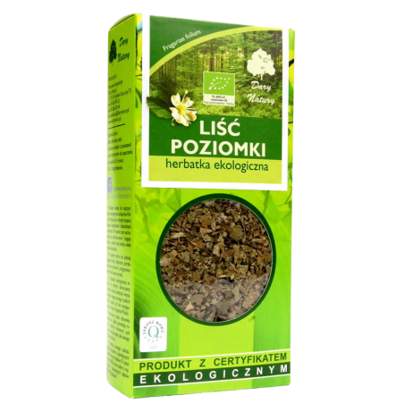 POZIOMKA LIŚĆ herbatka eko 25g DARY NATURY