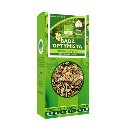 BĄDŹ OPTYMISTĄ herbatka eko 50g DARY NATURY