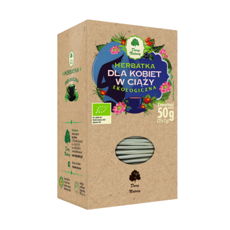 DLA KOBIET W CIĄŻY herbatka ekologiczna fix Dary Natury