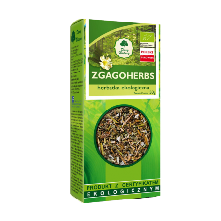 ZGAGOHERBS herbatka eko 50g DARY NATURY