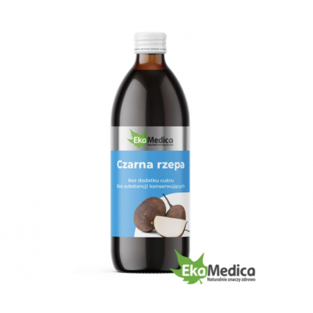 CZARNA RZEPA suplement diety w płynie EkaMedica 500ml