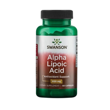 ALA (Kwas alfa liponowy) 600mg SWANSON 60 sztuk