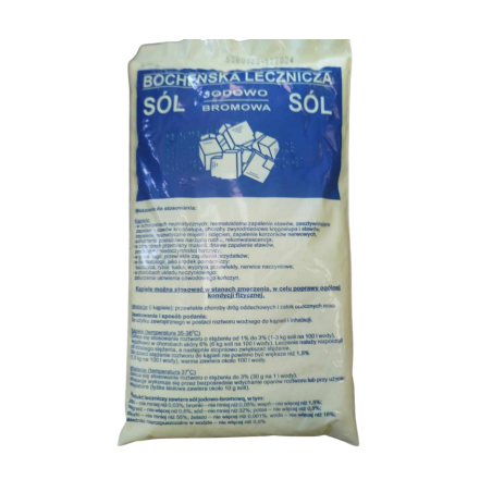 Sól Bocheńska jodowo-bromowa 1000g SALCO Sól Bocheńska jodowo-bromowa 1000g SALCO