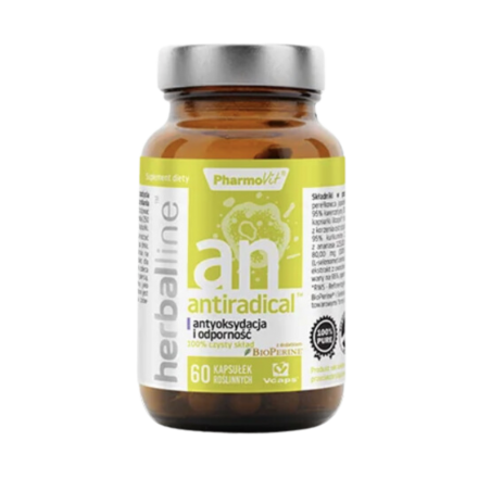 ANTIRADICAL (antyoksydacja i odporność) PharmoVit 60 sztuk ANTIRADICAL (antyoksydacja i odporność) PharmoVit 60 sztuk