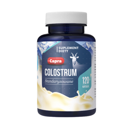 COLOSTRUM Capra. Standaryzowane  Hepatica 120 sztuk