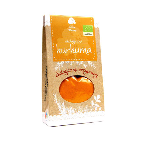 KURKUMA. Ekologiczna 50g Dary Natury