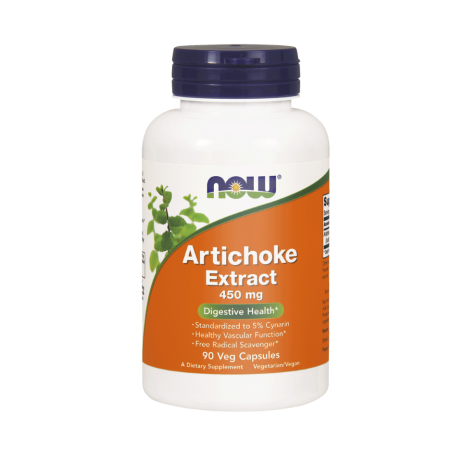 ARTICHOKE Extract (ekstrakt z karczocha) 450 mg, 90 kapsułek NOW FOODS