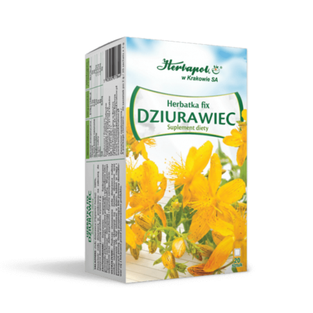 DZIURAWIEC herbatka w fixie Herbapol 20 saszetek