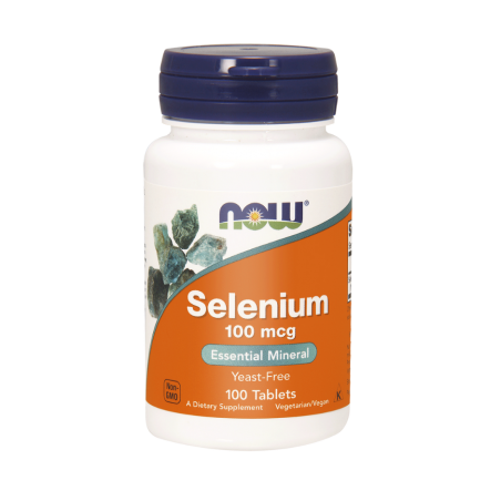 SELEN 100mcg NOW Foods 250 sztuk