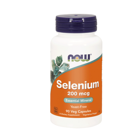 SELEN 200mcg NOW Foods 180 sztuk