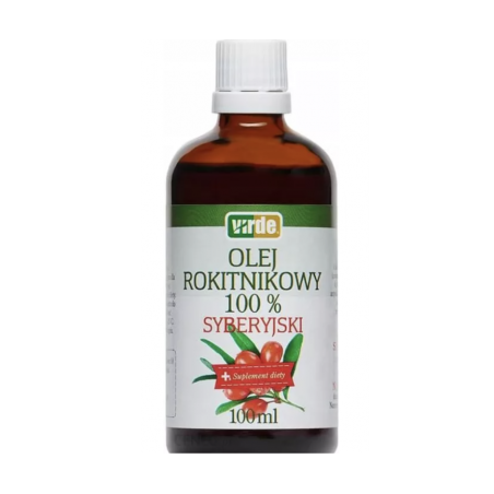 Olej rokitnikowy Syberyjski 100% VIRDE 100ml