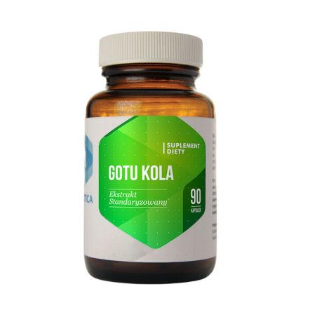 GOTU KOLA (Wąkrota azjatycka) 220mg HEPATICA 90 kapsułek