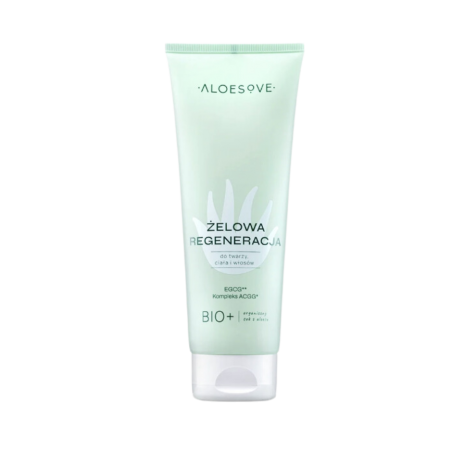 ŻEL DO REGENERACJI  TWARZY, CIAŁA I WŁOSÓW 250 ml Aloesove