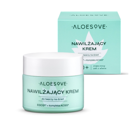 NAWILŻAJĄCY KREM DO TWARZY NA DZIEŃ 50ml Aloesove