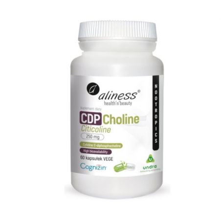CDP Choline (Citicoline) 250 mg Aliness 60 kapsułek