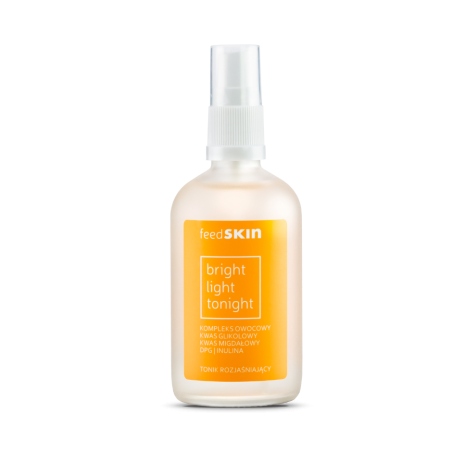 Feedskin Bright Light Tonight TONIK ROZJAŚNIAJĄCY do twarzy 100ml Feedskin Bright Light Tonight TONIK ROZJAŚNIAJĄCY do twarzy 100ml