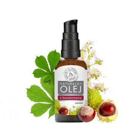 Macerat olejek z KASZTANOWCA 50ml E-FIORE