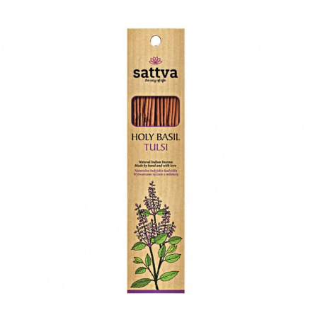 HOLY BASIL (Tulsi) kadzidło SATTVA 30g HOLY BASIL (Tulsi) kadzidło SATTVA 30g