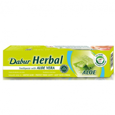 Herbal Aloe Vera PASTA DO ZĘBÓW Dabur 100ml