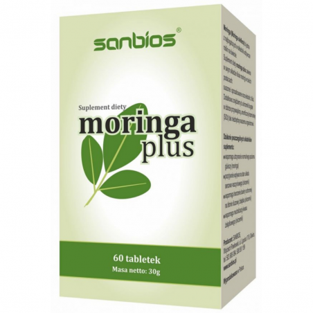 MORINGA Plus 60 sztuk Sanbios