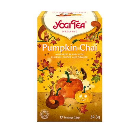 YOGI TEA Pumpkin Chai (Herbata dyniowa) w saszetkach