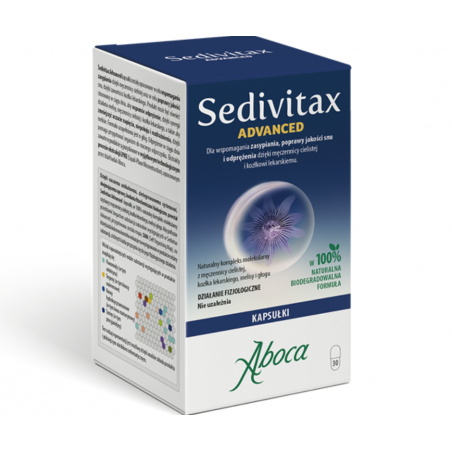 SEDIVITAX kapsułki 30 sztuk Aboca