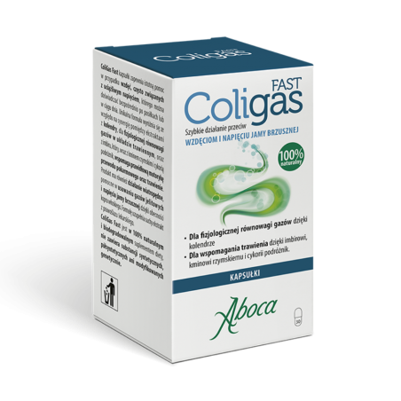 COLIGAS FAST kapsułki 30 sztuk Aboca