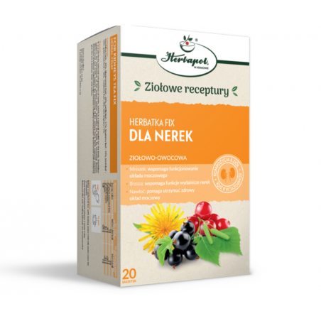 DLA NEREK herbatka w fixie HERBAPOL 20 saszetek