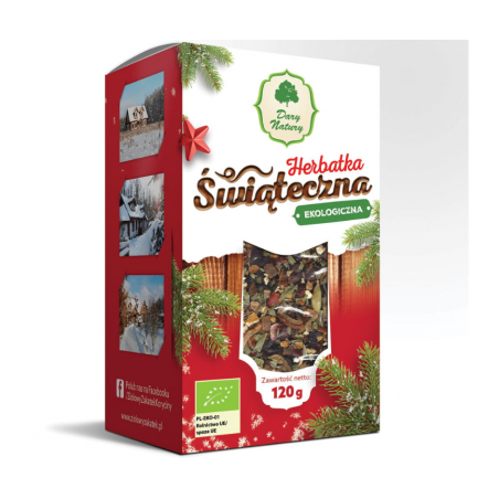 Ekologiczna HERBATKA ŚWIĄTECZNA Dary Natury 120g